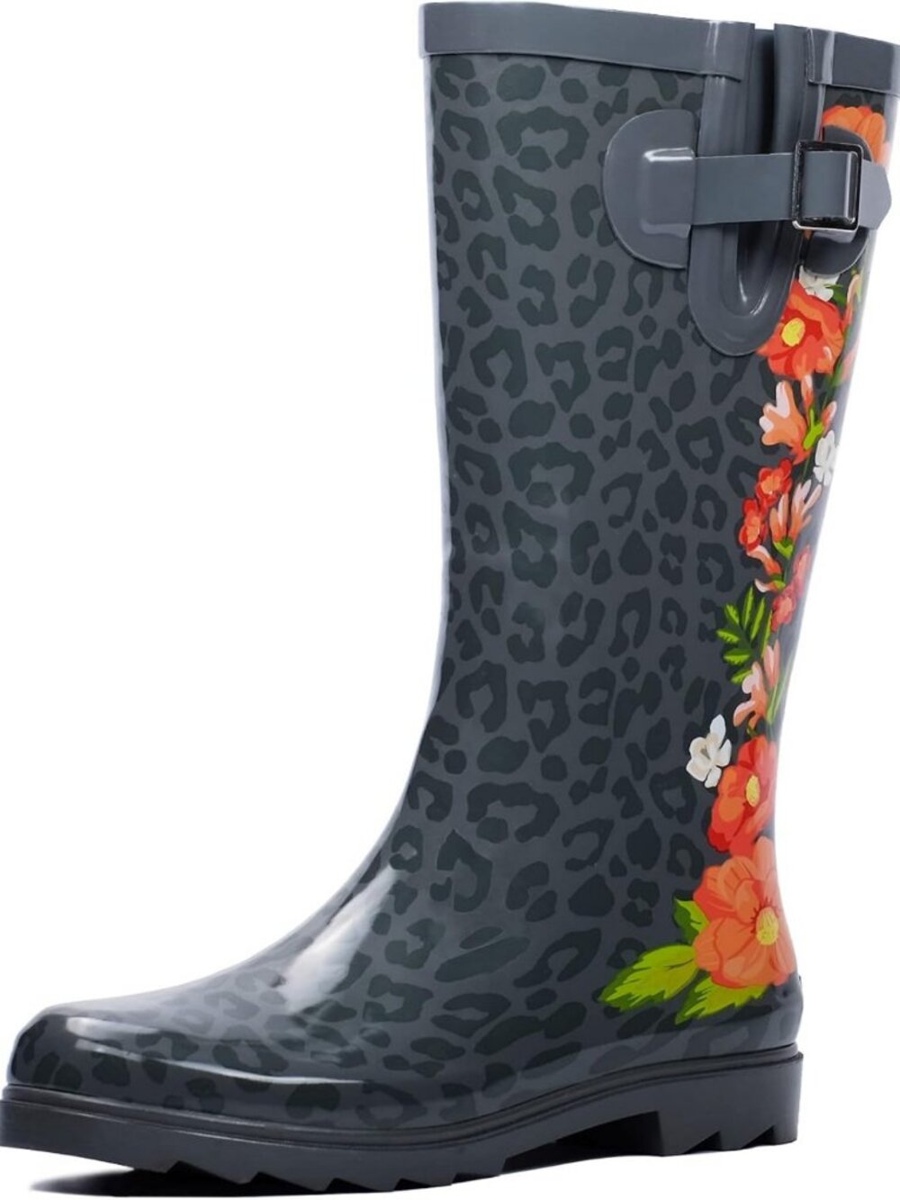 Waterproof Knee High Rain Boots for Women | Anti-Slip Rubber Garden Shoes